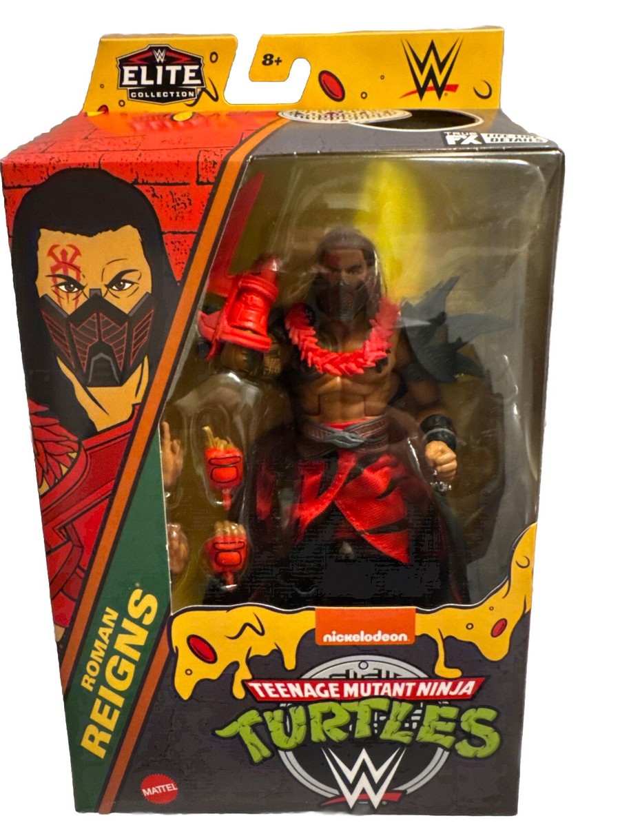 WWE ELITE COLLECTION TMNT WRESTLING FIGURE ROMAN REIGNS AS