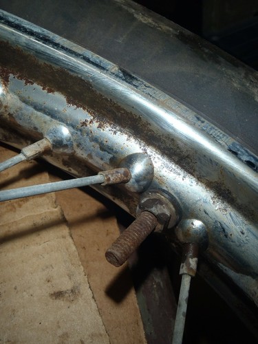 Norton 750 Atlas 1967 N15CS front wheel rim - Picture 6 of 12