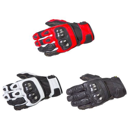 *SHIPS NEXT DAY* Scorpion SG3 S MKII Leather Street Motorcycle Glove Mens Short - Picture 2 of 5