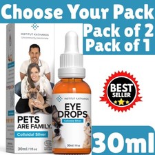 Eye Drops for Dogs & Cats Fights Eye Infection Powerful Antibiotic Dog & Cat UK