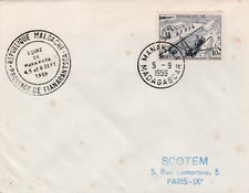 L3B - MARCOPHILIE -  MADAGASCAR - 1959