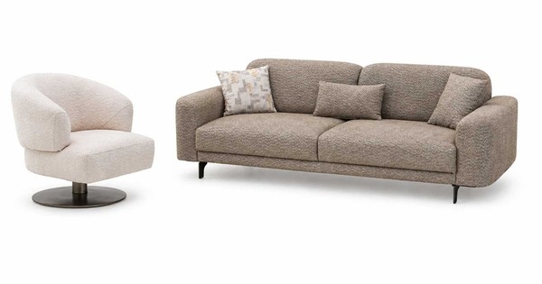 Wohnzimmer Set 3+1 Sitzer Designer Polstersofa LuxusmöBel Komplettes-image