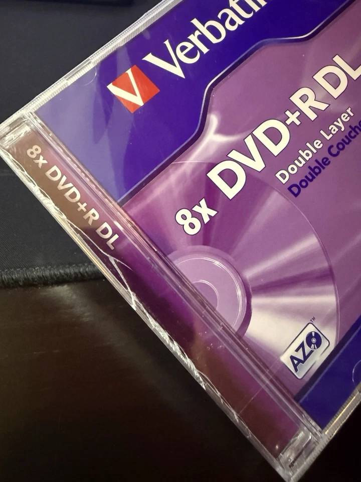 Neu: Verbatim Double Layer DVD+R Rohling 8,5 GB 240 Min. DVD + R 1 Stück disc - Bild 3 von 4