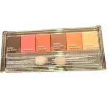 Paleta de 6 sartenes Clinique edición limitada All About Shadow .12 oz/3.6 g NUEVA sin caja