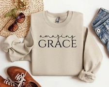 Amazing Grace T Shirt, Long Sleeve, Sweatshir...