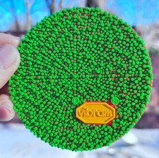 Vibram Coaster Mini Disc Golf Spaghetti Christmas Green Red Santa New OOP 133