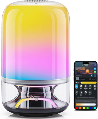 Govee Tischlampe 2 Pro X Sound Von JBL (Kein Adapter), Kabellose LED Tischlampe
