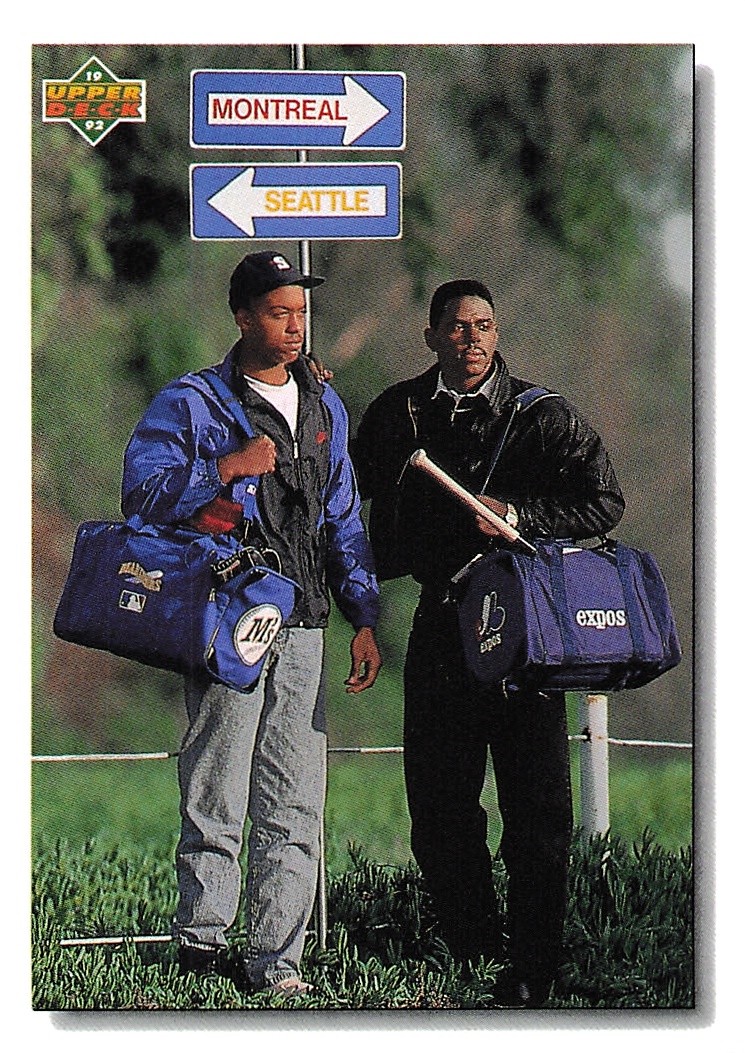 1992 Upper Deck #51 Top Prospect Checklist (Marc Newfield / Rondell White)