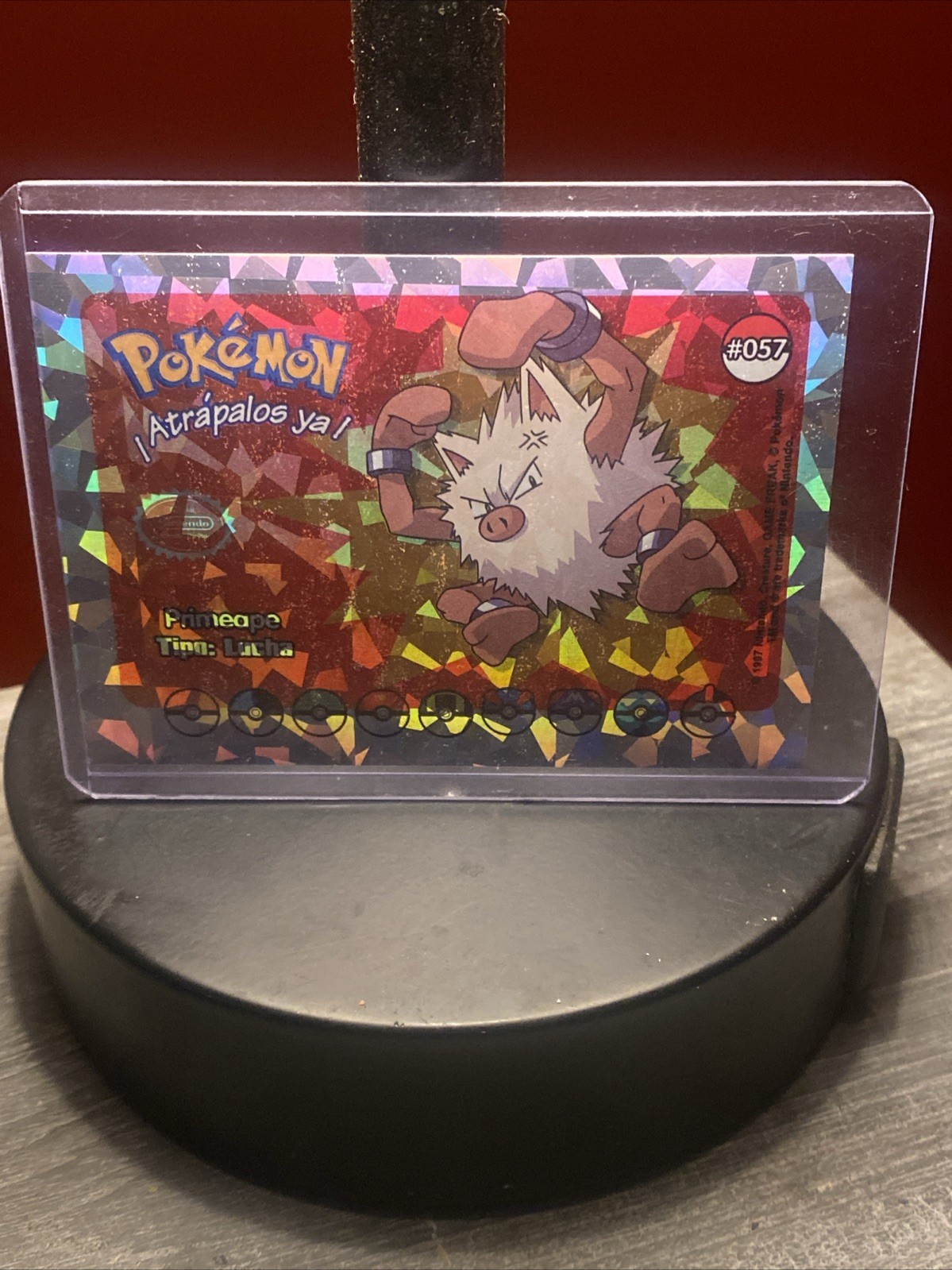 Primeape #57 - Cracked Ice - Who's That Pokemon 2025 - Pokemon Card NM