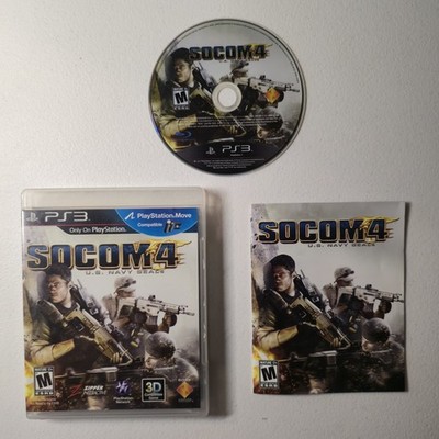 SOCOM 4 U.S. Navy SEALs PS3 Video Game Multiplayer 3D Shooter