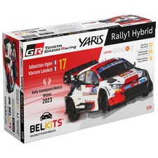 Belkits 1:24 Toyota GR Yaris WRC Mexico 2023 Rally Winner Model Kit