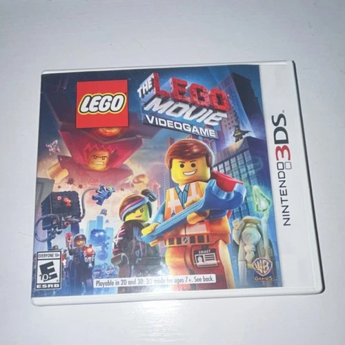Warner Bros. LEGO The LEGO Movie Videogame Nintendo 3DS E10+ Action 2D 3D Manual