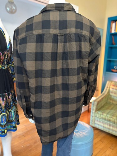 RedHead XXL Brown & Black Plaid Flannel Shirt Jacket - Picture 2 of 5