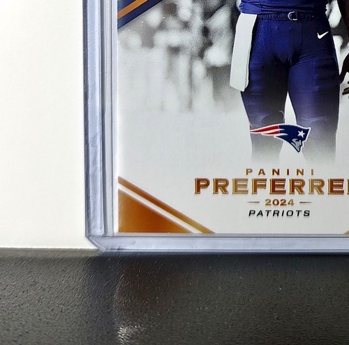 Joe Milton III 2024 Panini Preferred NFL #14 Rookie Card NE Patriots 1/335 - Picture 5 of 6
