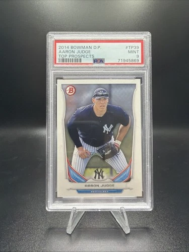 AARON JUDGE RC PSA 9 Mint 2014 BOWMAN DRAFT PICKS TOP PROSPECTS #TP39 Yankees