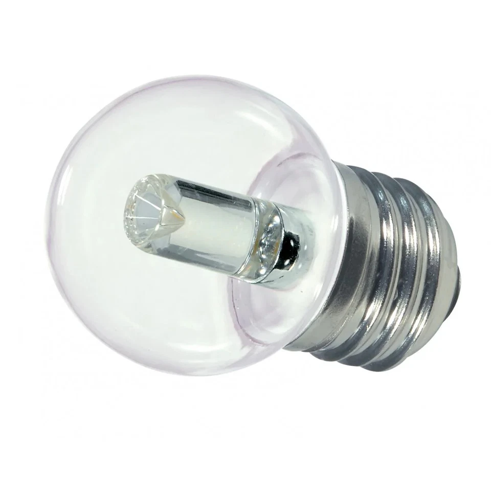 1.2 Watt LED - S11 - Clear - 2700K - Medium base - 120 Volt - Carded - 48-Pack - Image 3 of 4