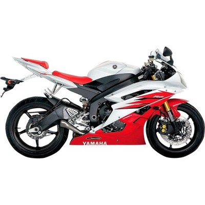 Akrapovic Ti GP Style Line Slip On Schalldämpfer Yamaha YZF-R6 600 06-20