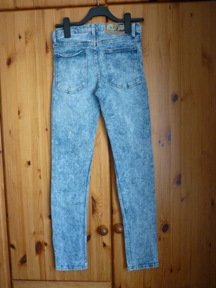 Cheap Monday Jeans blau Gr. 30/32 Tight Skin Used - Bild 3 von 3