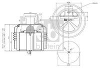 Federbalg Luftfederung Febi Bilstein 102551 FüR Volvo FH FMX 2 FH16 3