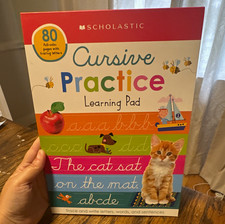 Scholastic Cursive Practice Learning Pad Exer...