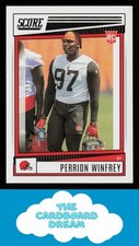 Perrion Winfrey 2022 Score #362 RC Rookie Cleveland Browns