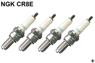 4 bougies NGK CR8E - Yamaha XJ 600 N/S Diversion 1991-2003 - Photo 1/3