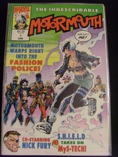 MOTORMOUTH 1-12 MARVEL COMIC SET COMPLETE KILLPOWER MARKS FRANK MENDOZA 1992 VF+