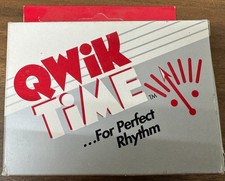 Qwik Time QT-3 Quartz Metronome Black Portable A440 Tone for Tuning