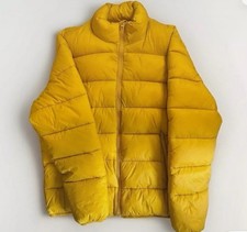 Forever 21 Mustard Puffer Jacket Medium Stylish and Lightweight Puffer Jacket M