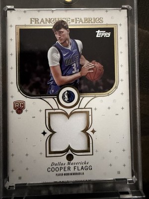  2025-26 Topps Cooper Flagg Franchise Fabrics #FF-CF (MEM, RC) 