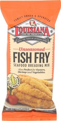Louisiana Fish Fry Classic Breading Mix ? New Orleans Style, 10oz Bag Pck-12