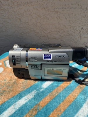 Sony Ccd Vhs Camera With Night Vision Sony Vision 200x Camcorder