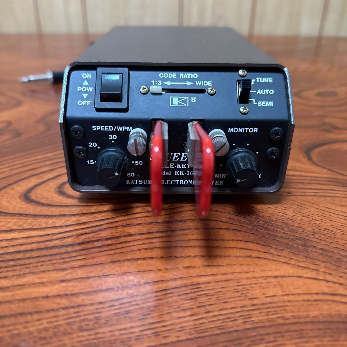 KATSUMI EK-160 Electric KEYER amateur radio compact Parts KATSUMI EK-160 Electric KEYER amateur radio compact Parts