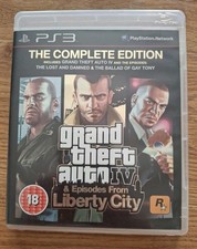 Grand Theft Auto IV & Episodes From Liberty City:Complete Edition PS3 Map/Manual