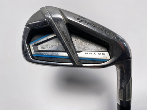 TaylorMade SIM2 MAX OS Single 6 Iron KBS Max Iron 65 Regular Graphite Mens RH - Picture 2 of 7