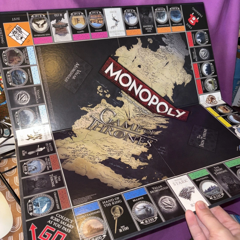 Monopoly Game of Thrones Collector's Edition Board Game Hasbro NEW - Image 4 of 4