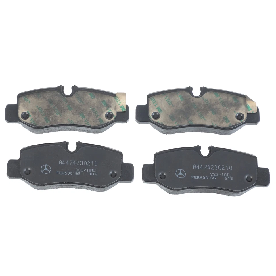 Kit de piezas de pastillas de freno traseras Metris originales Mercedes Benz 2016-2023 447-420-03-20 Foto 2 de 3