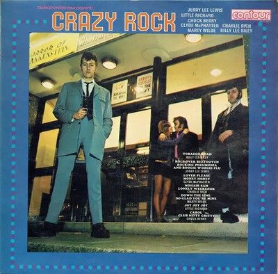 Billy Lee Riley Crazy Rock NEAR MINT Contour Vinyl LP