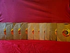 Beatles "10 original 1960's 45's" VG-, worn labels, priced to go