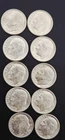 [Lot Of 10] 1955 D Roosevelt Silver Dime  90% Silver 10c