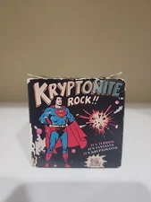 Superman Krytptonite Rock Glows In The Dark Pro Arts 1977 DC Comics 
