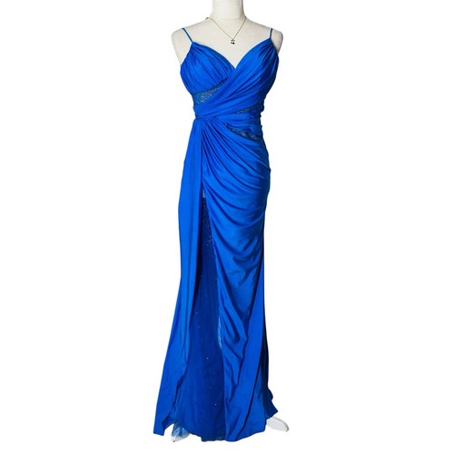 Cinderella Divine Stunning Blue Gown Sequin Mermaid Dress SZ 4 Sweetheart $375 - Picture 7 of 12