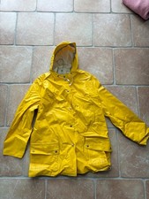 Young Adult, Kids, Teens Yellow Raincoat with Hood Size Medium