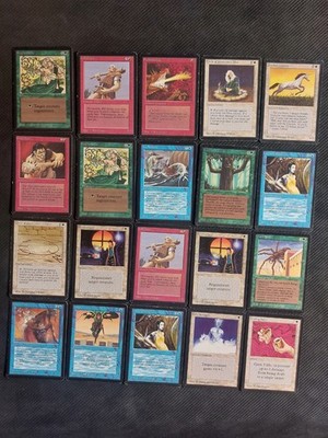Lot 20 Beta Karten 1993 MTG Vintage Old School Magic the gathering !!!