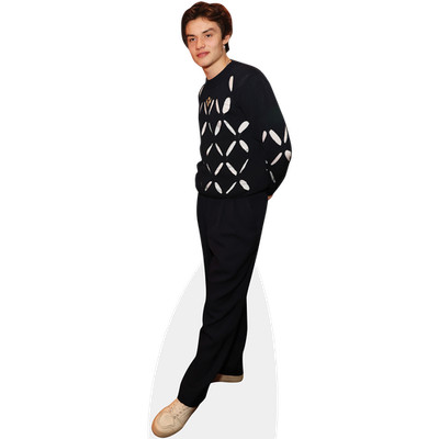 Louis Partridge (Black Outfit) Mini Size Cutout