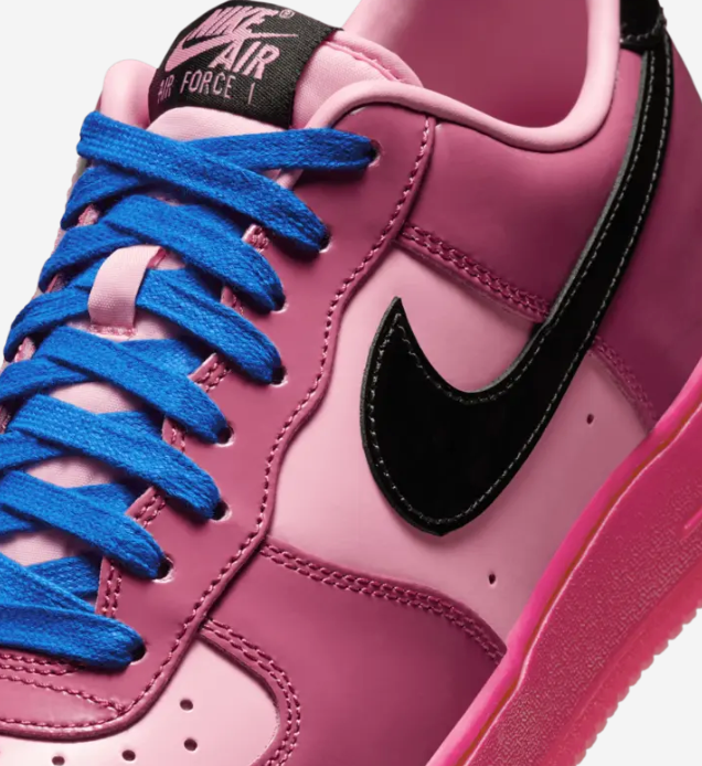 Nike Air Force 1 Low QS Pink Cooler Black Mulberry Rose IO4489-600