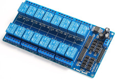 Relay Module Board 16 Channel 12V Optocoupler LED Low Level Trigger Arduino AVR