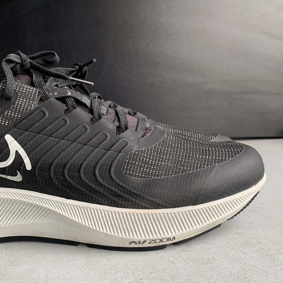Nike Air Zoom Pegasus 38 Shield Zapatos para Correr Para Hombre 9 Negros Tenis Atléticos Foto 3 de 4
