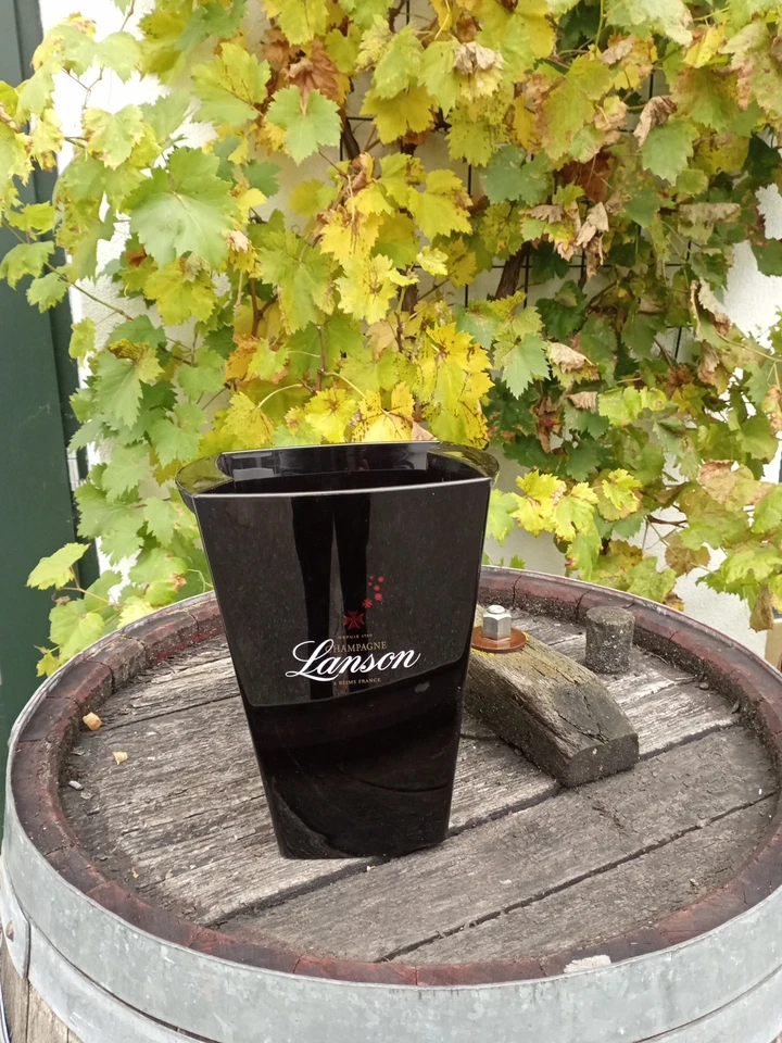 so sylvestert man richtig Champagner Kühler von Lanson Champagne neu o GEPA - Bild 2 von 2