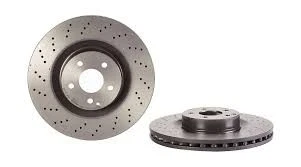 Rotor de disco de freno delantero Brembo 09.A817.11 para Mercedes-Benz S550/CL600 2007-2014 Foto 2 de 2